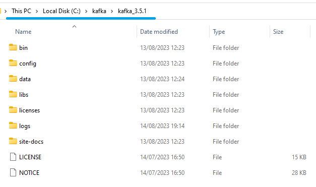 Installing KAFKA and Zookeeper